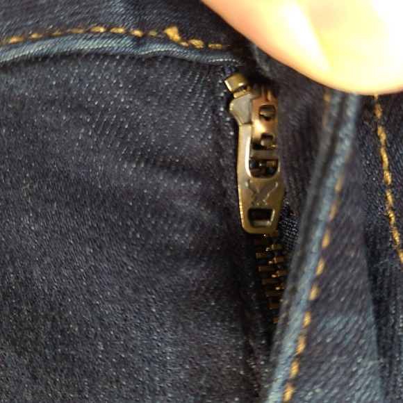 American Eagle Outfitters Jeans Womens Size 4 Blue Jegging 28x26.5 Super Stretch - Picture 7 of 14